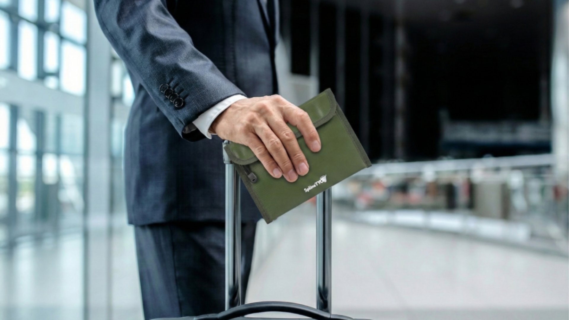 Safety Pouch 空港利用イメージ